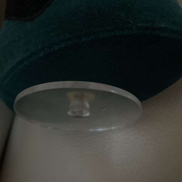 Woof & Poof Velveteen Christmas Stuffed Santa Musical VTG 1994 Handmade 14” - Picture 6 of 6